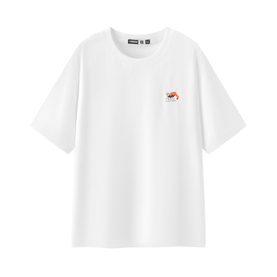 森马凉感速干抑菌情侣短袖T恤男