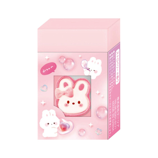 日本进口Q-LiA夹心橡皮擦创意卡通学生文具可爱立体萌小动物香味