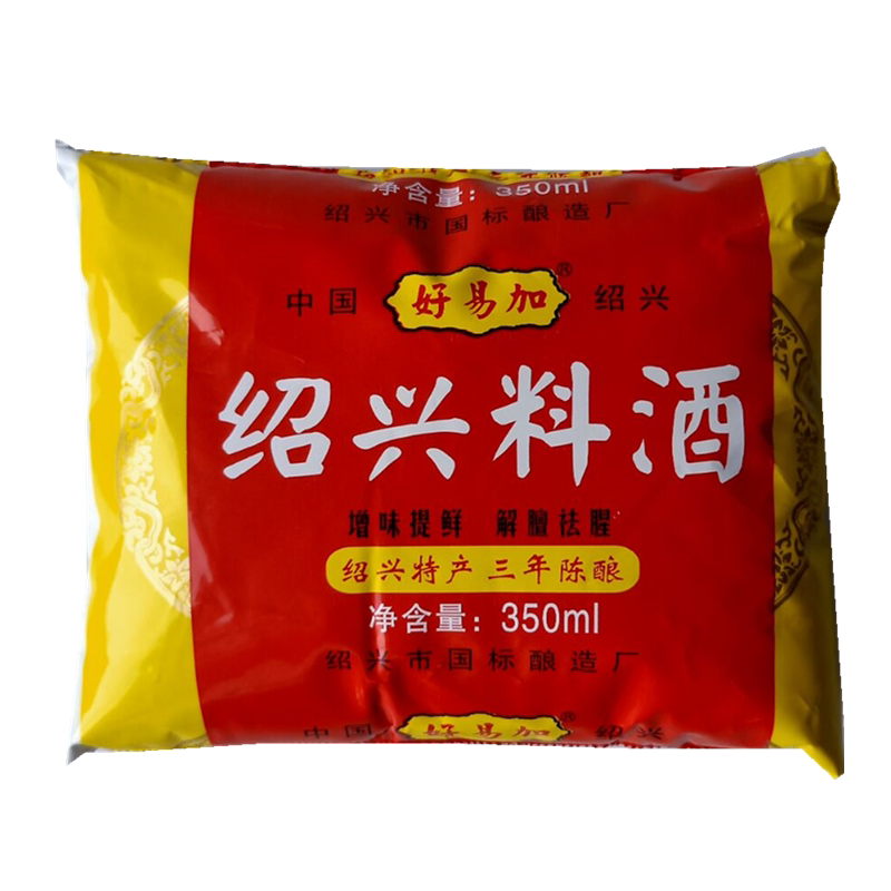 直营好易加350毫升*7袋绍兴料酒