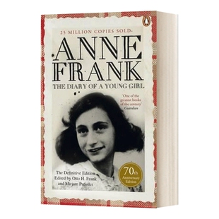 英文原版 The Diary of a Young Girl 企鹅黑色经典系列 安妮日记 英文版 进口英语原版书籍
