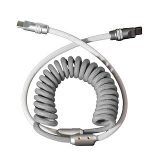 武成候湖中骑士苹果16promax安卓快速弹簧充电线双头Tyep-C数据线