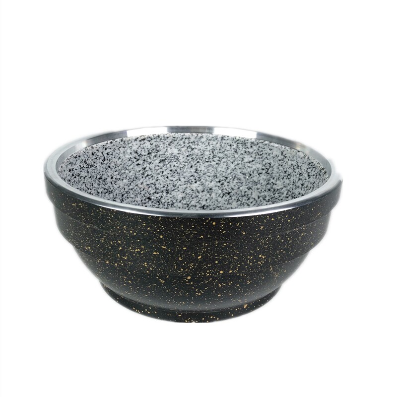 明火电磁炉两用石锅拌饭专用石锅耐高温石锅天然折叠石碗抗裂石锅