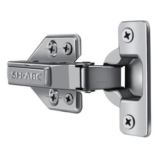 SH-ABC星徽二段力铰链不锈钢阻尼缓冲衣橱柜门飞机合页五金