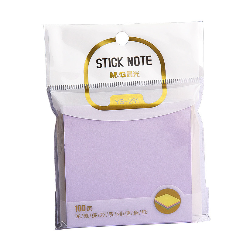 晨光便利贴学生创意粘性记事