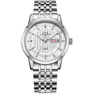 ELFX/老凤祥手表男女款至爱同心系列情侣对表防水日历机械表十大