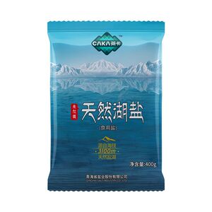 茶卡无碘天然湖盐零添加炒菜细盐