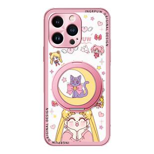 散热冰感适用苹果17pro手机壳新款美少女华为mate80p新款小米17全包vivoS60防摔磁吸支架OPPO卡通女款荣耀套