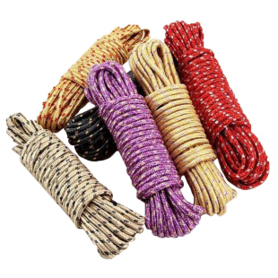 绳子捆绑绳晾衣绳尼龙绳晒被耐磨涤纶编织绳手工编织拉绳货车绑绳