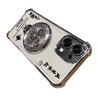 适用oppoa6手机壳oppo透明a6保护硅胶套5g自带镜头膜PLS120四角全包气囊防摔opa6软壳65g男女oppopls新款支架