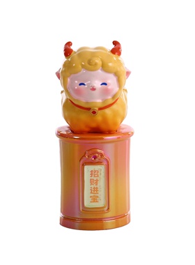 小羊羊年印章盲盒吉祥物伴手礼品
