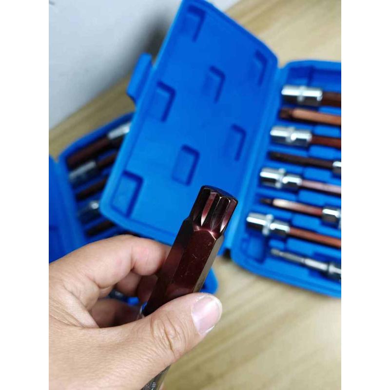 1/2电扳手旋具头套筒T20-60内六花建星型12角梅花六棱H六角M5-M18