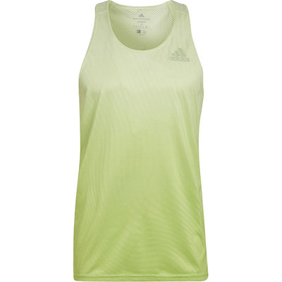 Adidas/阿迪达斯正品ADIZERO SINGLET男子跑步透气运动背心HE4647