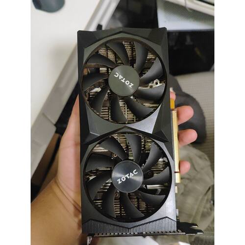 可维修议价  索泰RTX2060S8G毁灭者双8G显存拆机成色还可以功能正