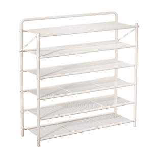 简易折叠鞋架家用门口多层鞋子收纳架2025新款窄小免安装防尘鞋柜