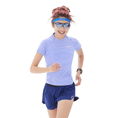 STAW短袖男女无缝针织T恤