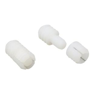 格栅板二合一隐形扣件橱柜衣柜连接件免开槽装饰卡扣塑料尼龙胶粒