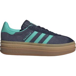 Adidas/阿迪达斯官方正品三叶草女士厚底绒面革休闲板鞋JQ6437