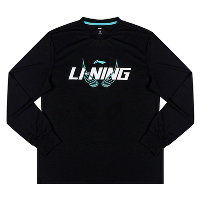 李宁运动长袖t恤男速干衣投篮服