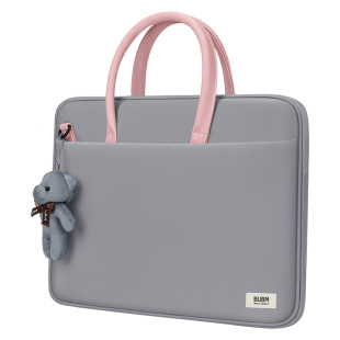bubm手提电脑包14寸笔记本内胆包女通勤斜挎适用于M5苹果macbookair/pro/neo华为thinkbook16p小米保护套防摔