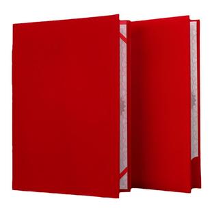 朗诵稿夹a4朗诵本诗朗诵文件夹空白本致辞本红色演讲稿诗歌咏比赛晚会主持人演讲稿手卡合唱团台词本包邮