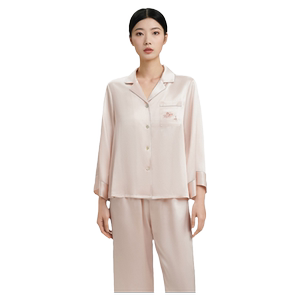 绣娘丝绸真丝睡衣家居服女