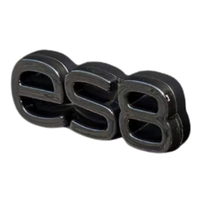 26款蔚来es8黑武士车标黑化装饰