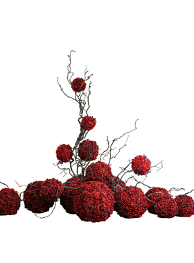 鲲屿高品质绣球永生花摆件