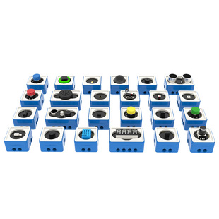 亚博智能 机器人传感器模块电子积木套件小车microbit树莓派pico2