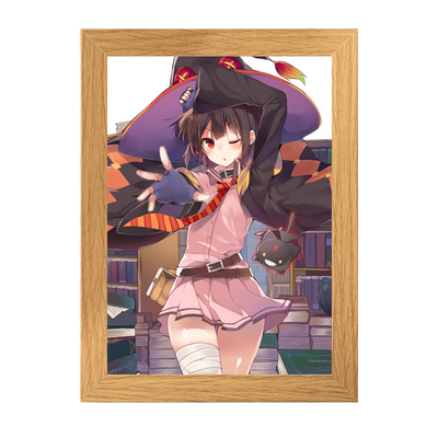 为美好世界献上祝福木质相框周边