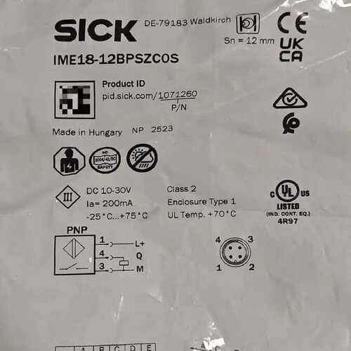 溢价-德国SICK接近开关IME18-12BPSZC0S，
