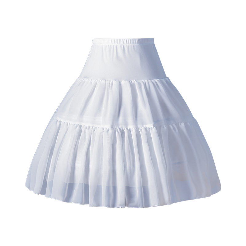 裙撑lolita鱼骨撑洛丽塔日常撑 可调节长度蓬蓬裙cosplay暴力衬裙