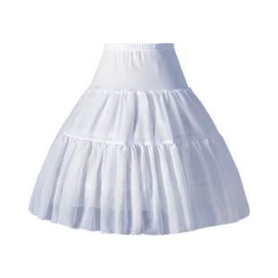 裙撑lolita鱼骨撑洛丽塔日常撑 可调节长度蓬蓬裙cosplay暴力衬裙