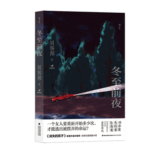 后浪正版现货 冬至前夜 贝客邦著 《消失的孩子》原著作者中国社会派推理黑马 悬疑推理华语文学小说