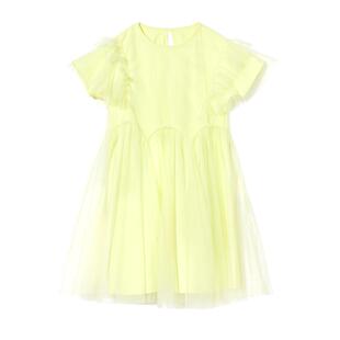 allblu幼岚【花仙子水母宣纸连衣裙】儿童裙子25春夏新款女童