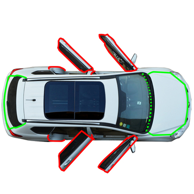 讴歌全门改装隔音防尘密封条