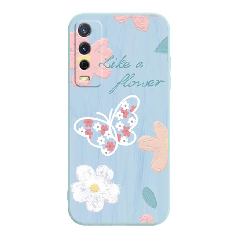 适用vivo y30手机壳女小清新viovy30网红硅胶viviy30卡通全包vlvoy30卡通软壳v1v0y20保护套ins风夏季v2036a