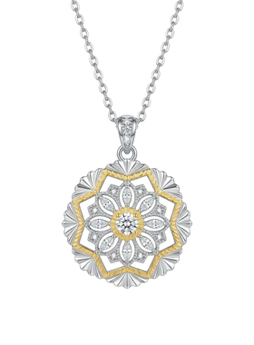 《灿烂之旅》原创纯银复古项链