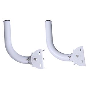 无线网桥支架室外监控定向天线铁铝合金不锈钢壁装抱杆支架壁装挂