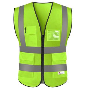 3M正品3m反光条反光背心黄马甲反光衣交通安全马甲衣服男骑行定制