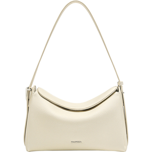 Valuncica/华伦西亚奶霜包新款牛皮休闲饭盒包小众斜挎腋下包包女