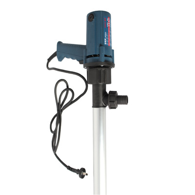 夏琅手提式抽油泵电动油抽子220v大功率插桶耐腐抽液器柴油加油机