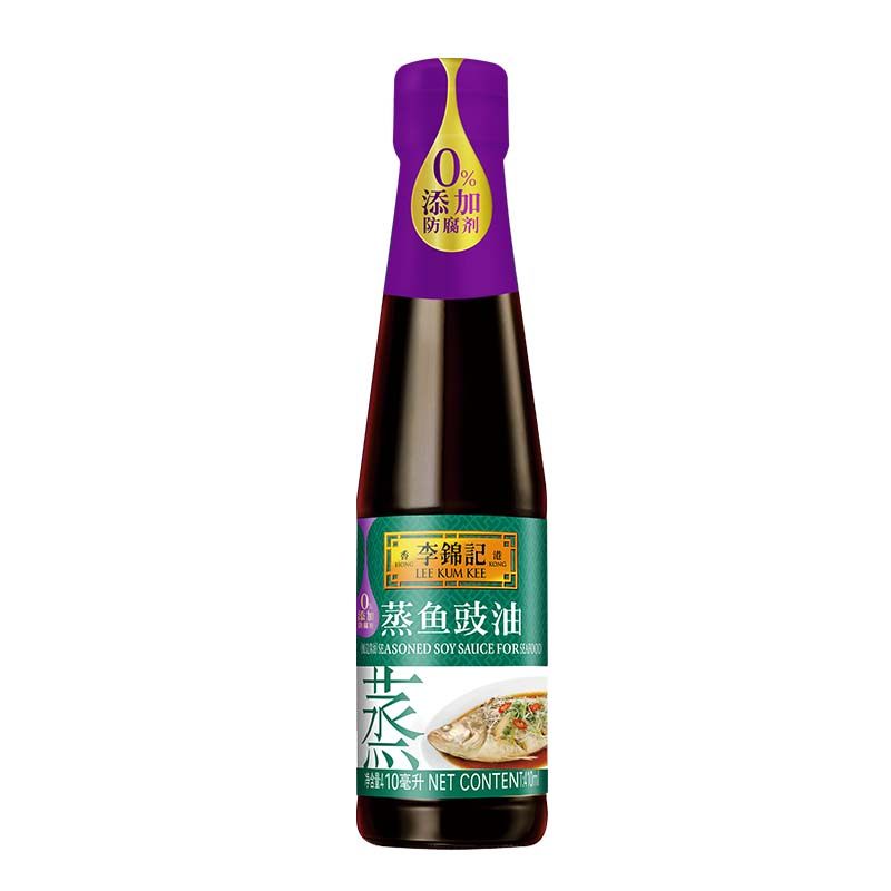李锦记蒸鱼豉油410ml酿造酱酱油