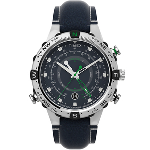 TIMEX天美时远征系列发光指南针计时户外运动石英男表TW2V48900