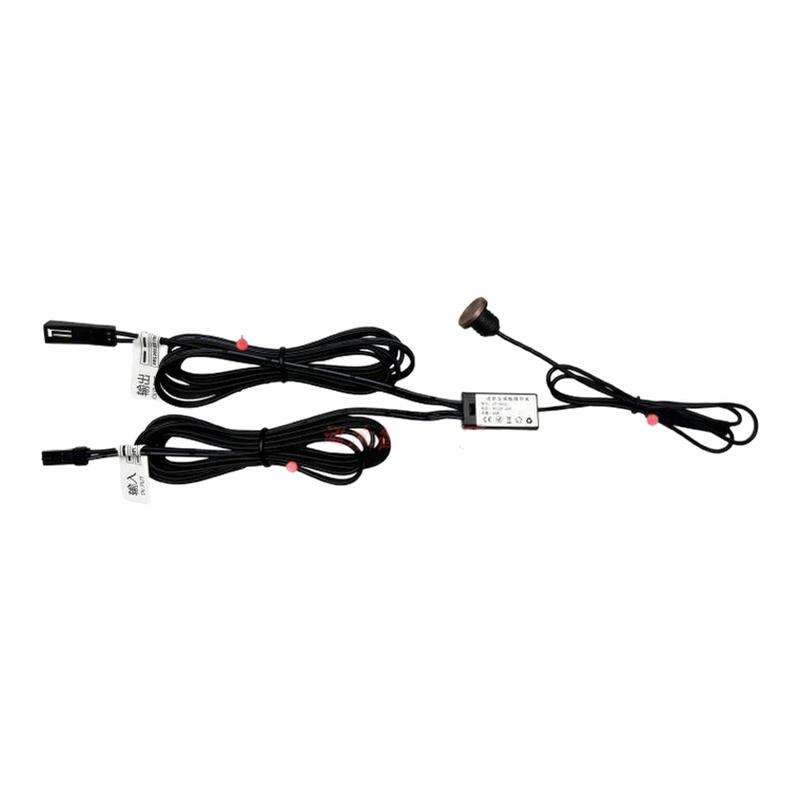 金属触摸调光开关12V24V小开孔缓亮电容式LED灯带感应防水开关