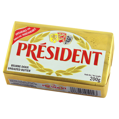 法国总统无盐黄油动物性淡味发酵