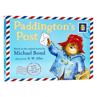 帕丁顿熊的邮件英文原版 Paddington's Post 帕丁顿熊的明信片儿童互动绘本儿童趣味图画故事书亲子睡前阅读精装HarperCollins