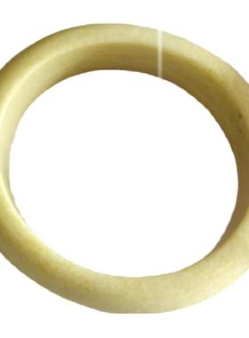 天然贵妃手镯黄色菜花玉