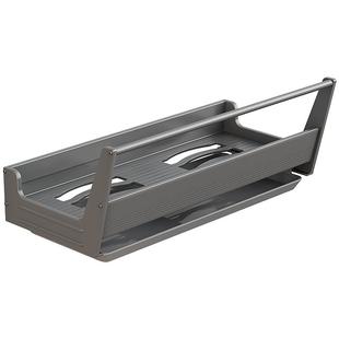 厨房碗碟收纳架 太空铝置物架挂墙壁挂式沥水架 放碗架盘子架挂篮