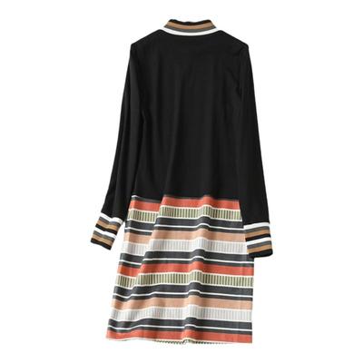 m2女装品牌折扣连衣裙宽松大码