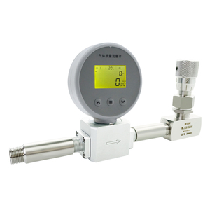 AMS2106数显微气体质量流量计直管段针阀控制器精准控制流量大小